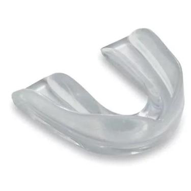 Imagem de Protetor Bucal Gold Sports Simples Moldável em Água Quente, Branco, Ún
