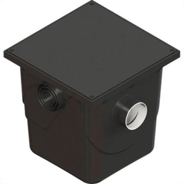 Imagem de Caixa P/Gordura C/Cesto Taf Quad Preto