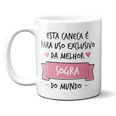 Imagem de Caneca Xícara Porcelana Presente Uso Exclusivo Sogra