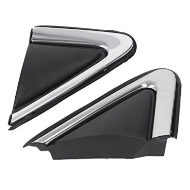 Imagem de Espelho Retrovisor Triangular Guarnição Preta para Sentra 2013-2016 Design Exterior Material ABS