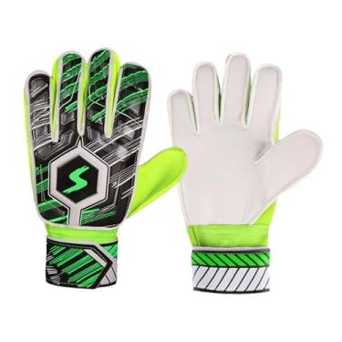 Imagem de UGPLM Luvas do goleiro de futebol luvas de treinamento, Tamanho Verde 10
