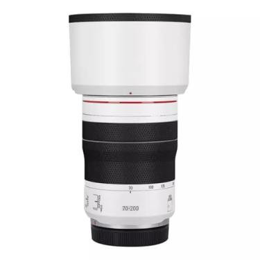 Imagem de Adesivo de corpo de lente de câmera para Canon RF 70-200 mm F4 L is USM Vinyl Wrap Film Skin Anti-Scratch Decorativo Decalque Protetor Revestimento 70-200 4 (Branco fosco)