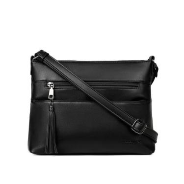 Imagem de Bolsa Tiracolo Feminina MASINTOR - Leve, Média e Vegana