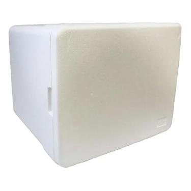 Imagem de Caixa Isopor Entrega Delivery Motoboy Pizza,lanche 45 Litros Bag Cozinha de Acampamento Refrigeradores Coolers e Bolsas Térmicas