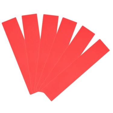 Imagem de Toddmomy 6Pcs Court Line Marcador Kit Marcador De Linhas De Treinamento Marcadores De Treinamento Para Crianças Badminton Badminton Treinamento Ao Ar Livre （Vermelho）