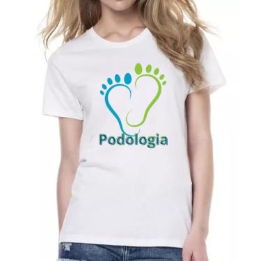 Imagem de Camiseta Baby Look Podologia - Alearts, M