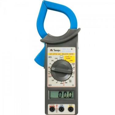 Imagem de Alicate Amperimetro Digital ET-3200A AZUL/CINZA Minipa