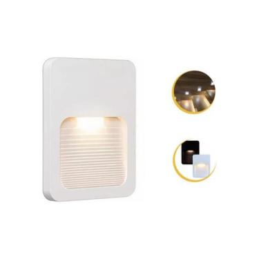 Imagem de Balizador Sobrepor Led Fit Slim 2w Bivolt Parede Escada Muro - CTB, Br