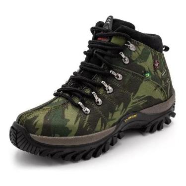 Imagem de Coturno Tênis Bota Adventure Masculino 25 Ao 44 - Land Flex, Camuflado