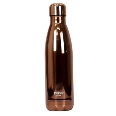 Imagem de Garrafa Térmica Dagg Prime Em Aço Inox Premium Academia Gelada Quente 500ml (Bronze)