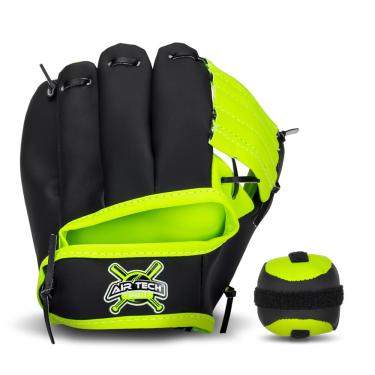 Imagem de Luva de beisebol e conjunto de bolas Franklin Sports Stiktek de 8 polegadas