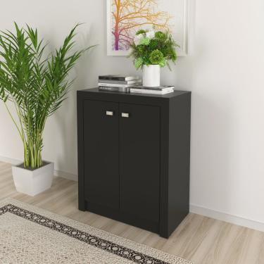 Imagem de Balcão para Escritório 60cm com 2 Portas e 1 Prateleira ME4103