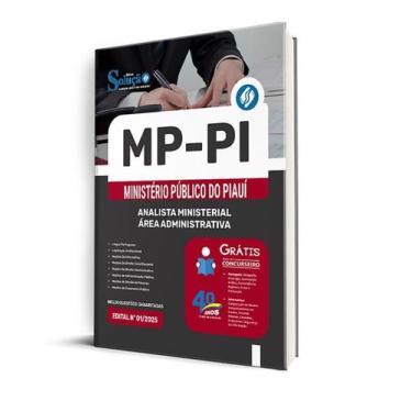 Imagem de Apostila MP-PI  - Analista Ministerial - Área Administrativa - Editora