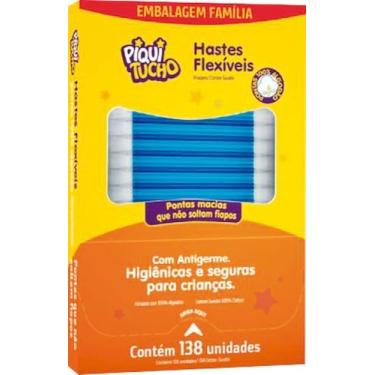 Imagem de HASTES FLEXIVEIS PIQUITUCHO CARTUCHO 138 UNIDADES CX24