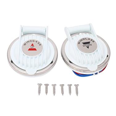 Imagem de 2PCS Marine Capstan Foot Switch para cima e para baixo Os interruptores portátil para o b para máquinas de âncora de 12V ou 24V, com uma ampla gama de aplicações portáteis. ﻿