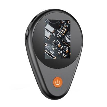 Imagem de Handheld Microscópio Digital para Crianças Adultos, 500X Microscópios Lupa, 2in IPS Color Screen Bolso Câmera de Solda Microscópio, Crianças Ciência Educacional (Preto)