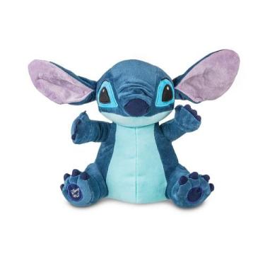 Imagem de Pelúcia Stitch Clássico Com Mecanismo Luz e Som 30cm Multikids - BR235