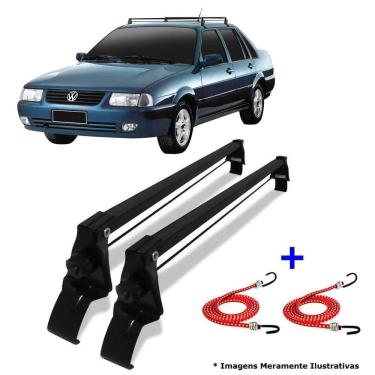 Imagem de Rack Teto Bagageiro VW Santana 98 a 2006 + Elástico | Vhip