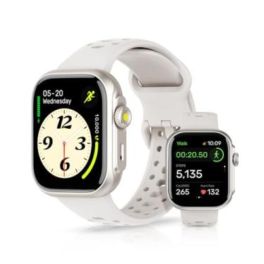 Imagem de Relogio Smartwatch Feminino com GPS, Alexa Built-in, à prova d'água 3ATM natação, Relogio Masculino, Monitoramento Relógio Esportivo, Chamadas Bluetooth, Notificações, Smartwatch(prata)