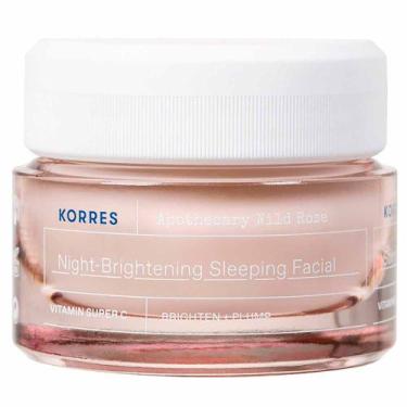 Imagem de Creme Facial Noturno de Clareamento Korres - Wild Rose, 40ml