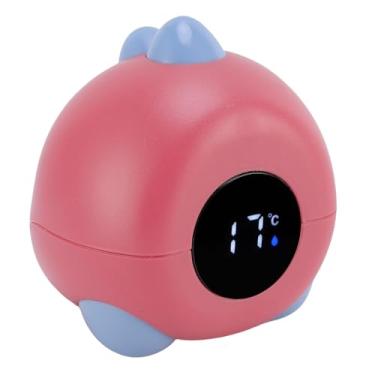 Imagem de Termômetro de Banho de bebê Dinosaur Dinosaur Digital Termômetro Termômetros Termômetros Flutuantes para Bebês, Criança, Banheira (vermelho)