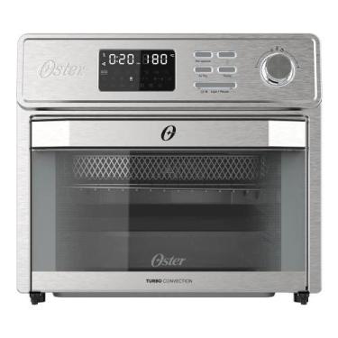 Imagem de Forno e Fryer 25L Oster Multifunções 10 em 1, 1700W, 127V, Prata, 110V
