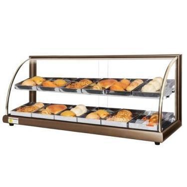 Imagem de AD12 - Estufa Alfa para salgados de 12 bandejas Dupla Café - 127V - Om