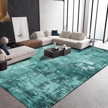 Imagem de Tapetes abstratos modernos para decoração de sala de estar, mesas de centro, tapetes macios para áreas grandes, decoração de quarto e casa (200x250 cm, 78,7x98 pol./CX027 Flanela-8)