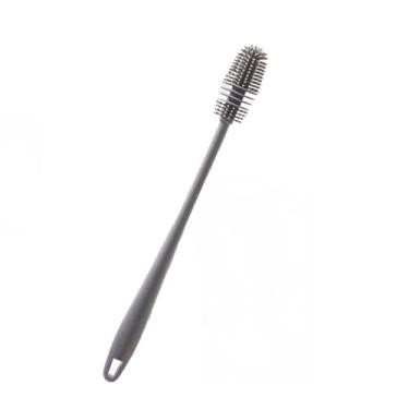 Imagem de Kit 2 Escova De Lavar Garrafa Mamadeira Copos Multiuso De Silicone 33cm(Aleatório/Kit4)