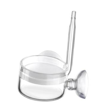 Imagem de Baoblaze Difusor de aquário CO2 difusor mudo com sucção copo de copo de carbono dióxido de bolha difusor para planta tanque de tanques plantados planta de, Diâmetro 50mm