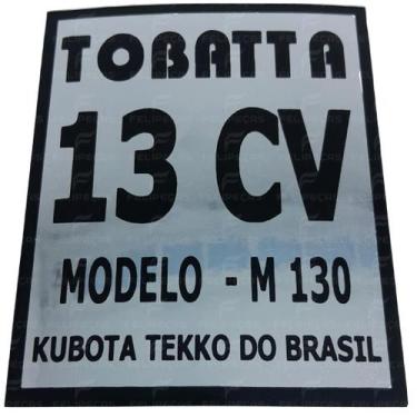 Imagem de Adesivo Tobatta 13cv Modelo M130