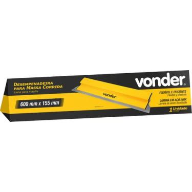 Imagem de Desempenadeira 60cm Massa Corrida Tipo Berox - Vonder