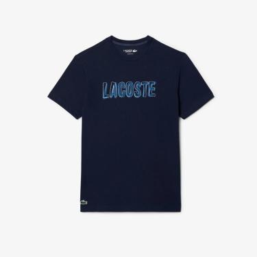 Imagem de Camiseta Lacoste Esportiva Estampada Ultra Dry Masculina-Masculino