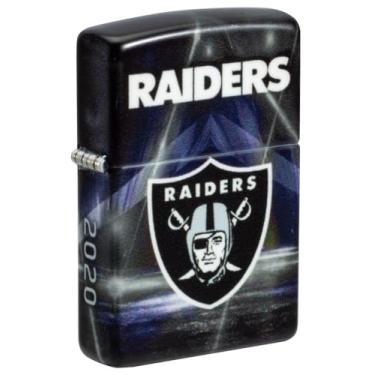 Imagem de Zippo NFL Las Vegas Raiders 540 isqueiro de bolso fosco