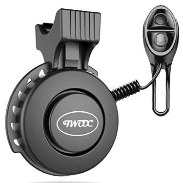 Imagem de Buzina elétrica de 100 dB – Campainha de bicicleta recarregável à prova d'água com 4 sons