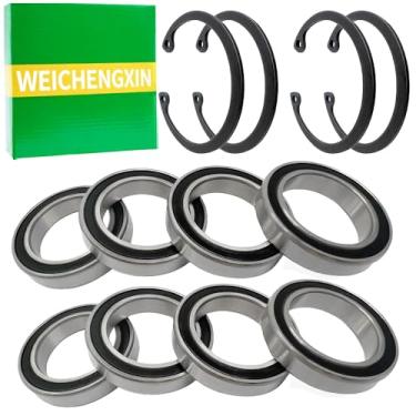 Imagem de Spinners Floaters Wheels Montagem Completa Rolamento Carruagem 8 Rolamentos Giratórios (Contém Anel de Retenção) para Dub ou Davin Rodas de Rolamento de Tamanho Pequeno Carrinho de Rolamento Giratório