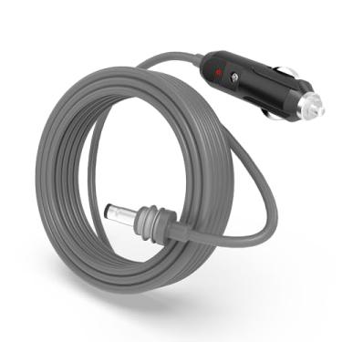 Imagem de Hodeoo Cabo para Starlink Mini Cabo de Alimentação CC Isqueiro, Substituição para Starlink Mini 12V DC Cabo de Alimentação de Carro - Impermeável para Caminhões, Ônibus, Navios 16,4FT
