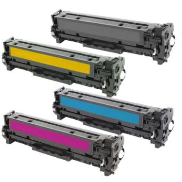 Imagem de Kit 04 Toner 304A CC530 Compatível  - Digital Qualy