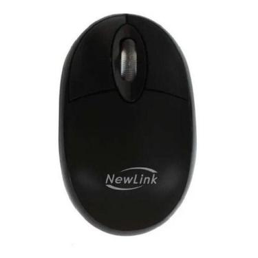 Imagem de Mouse Mini Optico Usb Fit 1000dpi 3botoes Preto - Newex - OEX, Preto