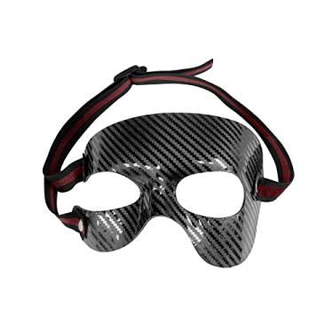 Imagem de Zxpjkyu Máscaras Esportivas, Máscara de Basquete, Acessórios para Fantasias de Futebol, Protetores Nasais, Protetor Facial, Protetor Facial para Futebol E Box, Modelo a 17X11CM