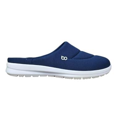 Imagem de Mule Boaonda Feminina Fresh Slip On Confortável Palmilha Anatômica Casual e Antiderrapante Ideal para Uso Diário Leve e Flexível (Azul, BR, Adulto, Numérico, 37)