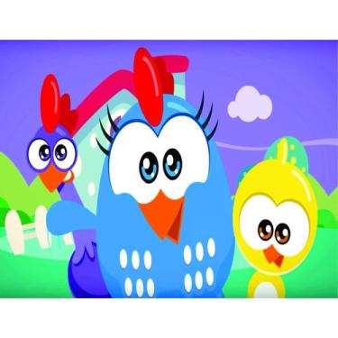 Imagem de Fundo Fotográfico Em Tecido Galinha Pintadinha 2,60X1,50 - Mix estilos