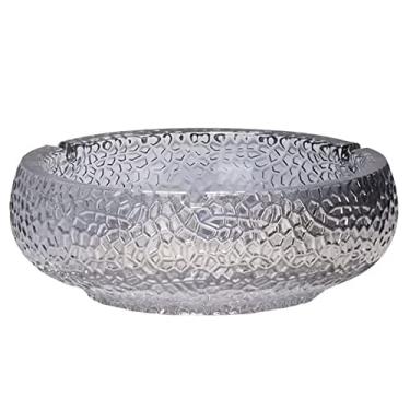 Imagem de LICONG-2019 Cinzeiro de fumantes bonito cinzeiro de vidro simples e requintado cinzeiro criativo para cigarro doméstico cinzeiro redondo bonito adequado para presente cinzeiros de mesa (cinzeiro)