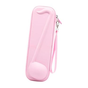 Imagem de Milageto Estojo de Transporte para Instrumento Musical Eletrônico Japonês Otamatone, Bolsa de Armazenamento de Brinquedos Musicais, Sintetizador Portátil para, Rosa