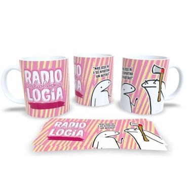 Imagem de Caneca Profissão em Porcelana 325ml – Designer, Médico, Engenheiro, Professor e Mais (Radiologia)