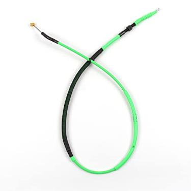 Imagem de Cabo de embreagem Arashi para Kawasaki Ninja ZX6R 2009-2018, linha de fio inoxidável e acessórios de reposição de motocicleta de borracha peças verdes