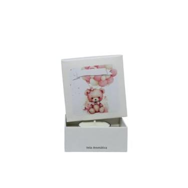 Imagem de Velitah Brasil, Kit 12 Lembrancinhas Baby Maternidade Menina Vela Aromática