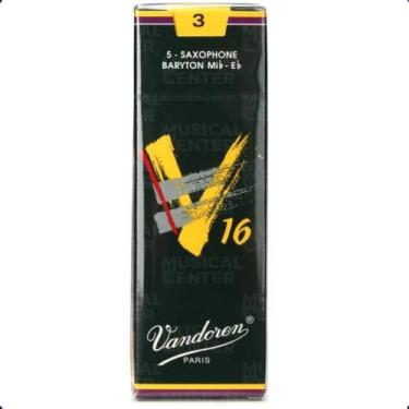 Imagem de Palheta v16 n.3 p/ sax baritono sr743 vandoren 12157