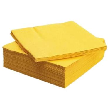 Imagem de Guardanapo De Papel Folha Dupla Festas Amarelo 20unid. - Silverfestas