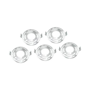 Imagem de Ｂｅｓｇａ Suporte de montagem de luminária de 5 peças, placa de luz de teto, placa de barra transversal leve de aço para lustre de parede, 115 Milímetros